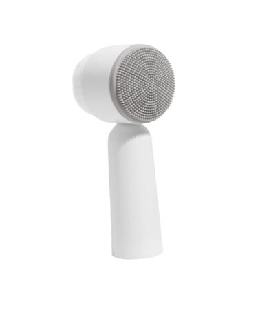 Beaupretty Silicone Brush Cleansing Brush Milk Cleansing Brush Handheld Brush face Cleaning Brush for deep Cleaning Silicone face Cleanser face Cleaner Brush Bristles cleasing Milk Cleanser Grey 5.5X12.5cm