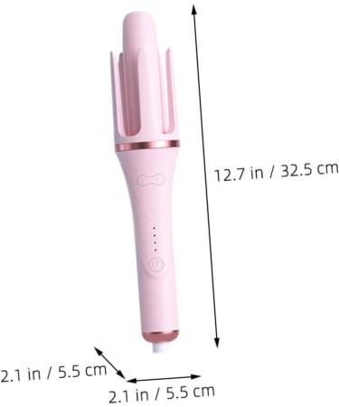 Healeved 2pcs Straightener Hair Hair Curler Abs Electric Curling Iron 32.50X5.50X5.50CMx2pcs Pinkx2pcs - Buy Online on GoSupps.com