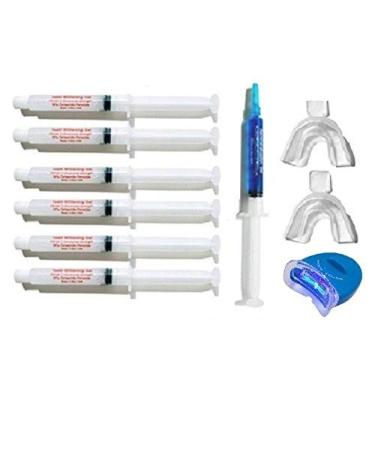 White Teeth Global Kit for Teeth Whitening -Led Light + 60 cc (6x10cc) 35% Peroxide Carbamide Gel