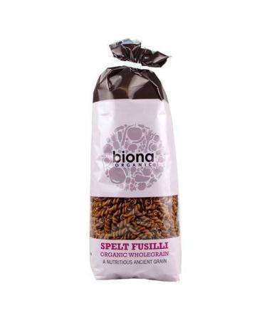 Biona Organic Bronze-Extruded Wholewheat Fusilli 500g