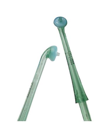 2PCS Flosser Replacement Tips Fit for Philip AirFloss,Flosser Tip Replacement Oral Irrigator Nozzle AirFloss Compatible with HX8240 HX8140 HX8141 HX8241 HX8154 HX8181 HX8111 HX8211(Green)