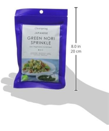 Clearspring Japanese Green Nori Sprinkle - Sea Vegetable Condiment 1 - Buy Online - Buy Online on GoSupps.com