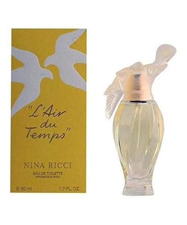 L'air Du Temps By Nina Ricci For Women. Eau De Toilette Spray 1.6 Ounces L'Air Du Temps by Nina Ricci Eau De Toilette Spray 2.5fl oz 1.7 Fl Oz (Pack of 1) - Buy Online on GoSupps.com