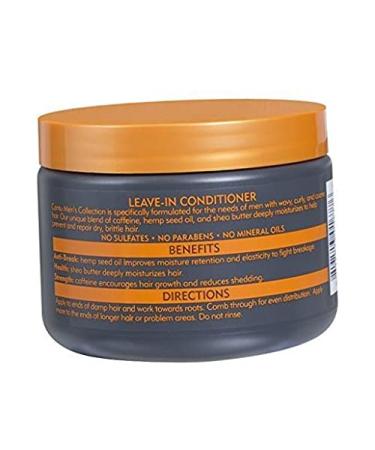Shea Moisture Men's Leave-In Conditioner - 13 oz | Nourishing Care for All Hair Types - International Shipping Available - Buy Online on GoSupps.com
