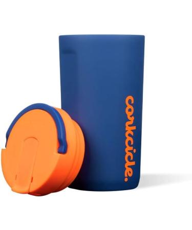 Corkcicle Kids Tumbler 12oz Triple Insulated Stainless Steel Mug - Electric Navy | Non-Slip Bottom, Easy Grip, Keeps Drinks Cold 18 Hours, Hot 3 Hours - Buy Online on GoSupps.com