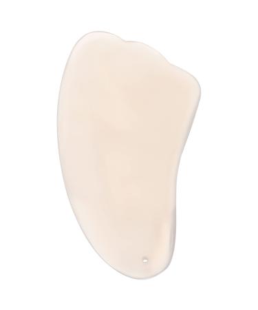 Healifty 1pc Scraping Board Natural Jade Facial Roller Jade Scraping face Massage Scraping Plate guasha Facial Massage Board Massage Tool Roller for face Massage Tray Agate Earth Tones