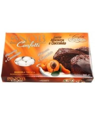 CONFETTI CRISPO | Snob alla Mandorla | ALBICOCCA E CIOCCOLATO | 500 gr - Buy Online on GoSupps.com