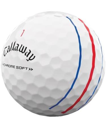 Callaway Golf 2022 Chrome Soft Golf Balls Triple Track White - Buy Online on GoSupps.com