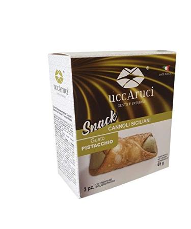 Snack Mini Cannoli à la Pistache - Uccaruci - Offre 5 Pièces