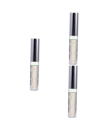 FOMIYES 3pcs Metallic Eyeliner Liquid Eyeshadow Metallic Women Makeup Eye Shadow Make up Shimmer 1 count (Pack of 1) Goldenx3pcs