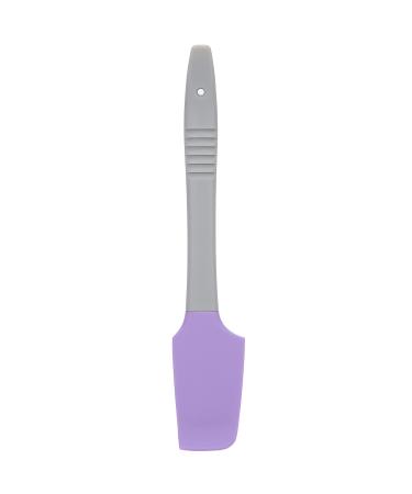 Silicone wax spatula wax applicator beauty handwax brush hair removal wax cleaning shovel high-temperature-resistant wax spatula for wax heating (purple)
