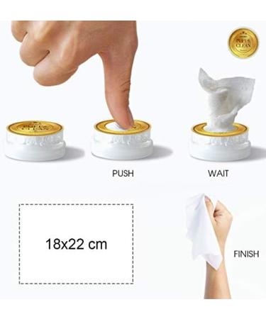 Pufai Puff Clean Hygienic Cleaning Wipes 240 Capsules 10 Boxes - Buy Online on GoSupps.com