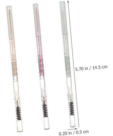 WOONEKY 5pcs Eyebrow Makeup Tools Brow Pencil Eyebrow Makeup Pencils Anti-perspiration Eyebrow Pens Paste - Buy Online on GoSupps.com