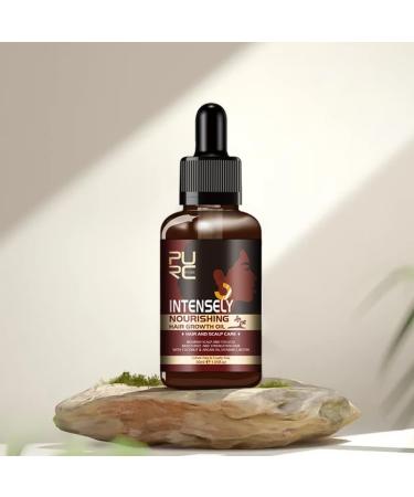 Maani (All in One) Hair Growth Oil W/Jojoba Oil  Castor Oil  Tea Tree Oil  Biotin  Argan Oil  Coconut Oil For fuller thick Hair Intensely Nourishing & Strengthen Hair