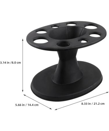 Baluue Hair Scissors Holder Rotating Barber Scissors Storage Salon Shears Holder Hair Stylist Scissors Container Barbershop Hairdressing Tools Organizer Black - Buy Online on GoSupps.com