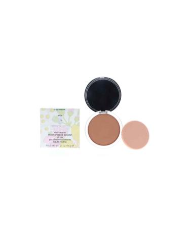 Clinique Stay-Matte Sheer Pressed Powder 04 Stay Honey - Lightweight Oil Control (0.27 oz) - Buy Online on GoSupps.com