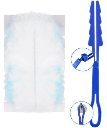 Tvnakdfq 42 Pieces Duster with 1 Handle Dust Magnet Refill Pack Dirt Electrostatic Dust Wiper for Household School Office - Buy Online on GoSupps.com