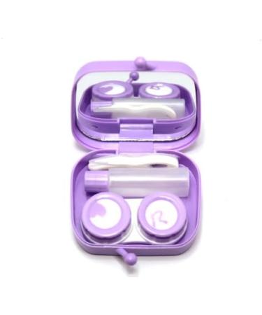 Buy Purple Contact Lens Case Set - Stylish Storage & Handbag International Shipping Available - Buy Online on GoSupps.com