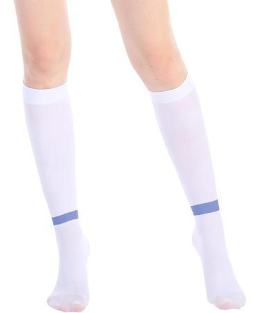 XXL Knee High Compression Stockings - Open Toe 15-20 mmHg for Ankle & Foot Support Swelling & Varicose Veins Relief - International Shipping Available - Buy Online on GoSupps.com