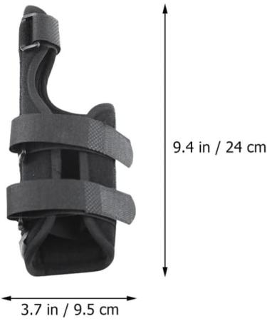 GLEAVI Breathable Wrist Brace - Left Hand Thumb Protector & Splint | Size M (24x9.5x1cm) - Improve Comfort & Support | International Shipping Available - Buy Online on GoSupps.com