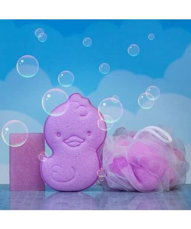 T.Taio Esponjabon Loofah Luffa Loufa Body Wash Ball Shower Bath Puff Soap Sponge  Bubblegum Scented Mesh Pouf Shower Bath Puff Soap Sponge for Kids Boys and Girls - Buy Online on GoSupps.com