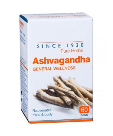 Ashvagandha Tablet -60 Tablets Per Bottle ((Pack of 1))