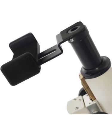 12.5X Microscope Eyepiece Metal Mobile Phone Holder | Connect Phone to Microscope Tube 23.2mm for Camera & Video - Buy Online on GoSupps.com