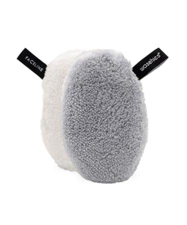 Washaben Pastel Blue Washable Slutry & Cleaning Pads - Reusable Hypoallergenic Super Soft Pore Deep Cleaning (6 Pack) - Buy Online on GoSupps.com