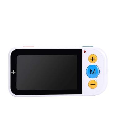 Portable Digital Magnifier 4.3 Inch Handheld Portable Poor View Auxiliary Reading Digital Magnifying Glass With LED Light 2X-32X LCD Magnifier- Ideal Reading Writing Checking The Card Book Assistan