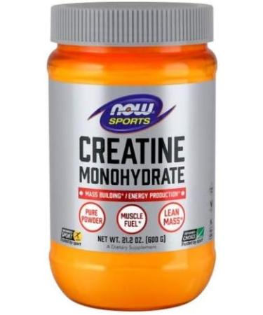Now Foods Creatine Monohydrate Pure Powder - 21.2 oz 2 Pack - Buy Online on GoSupps.com