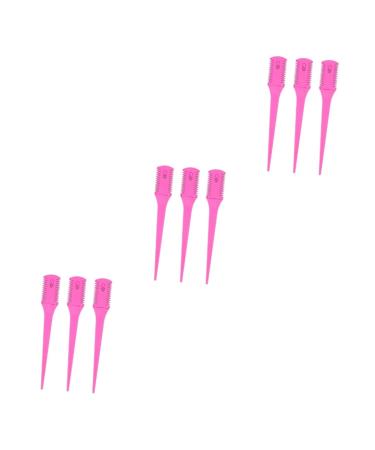 FOMIYES 9 Pcs Pointed Tail Comb Ladies Shaver The Tail Child Pp Accessories
