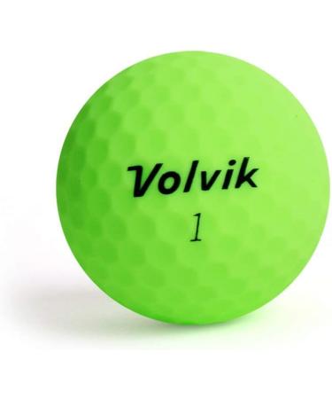 Volvik T2 2-Piece Long Distance Matte Golf Balls - 1 Dozen Multicolor - Buy Online on GoSupps.com