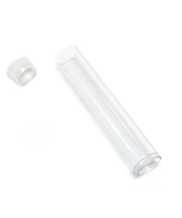 Sova 3" Clear Round Tubes and caps 9/16" (10)