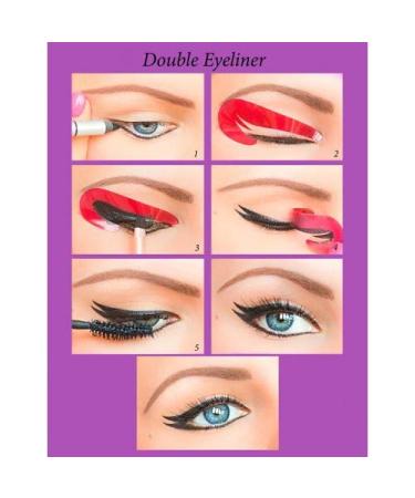 Quick Make-up Eyeliner Stickies COMPLETE SET 80 Pieces for Effortless Eye Looks | International Shipping Available - Buy Online on GoSupps.com