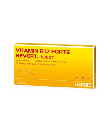 Vitamin B12 forte Hevert inject ampoules 10 pcs. ampoules 10 pieces (1 pack)