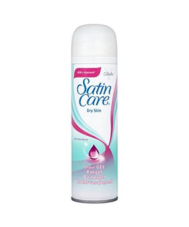 Gillette Satin Care Shave Gel, Dry Skin, 7 Ounce - Buy Online on GoSupps.com