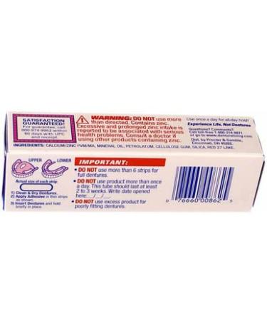 Fixodent Original Denture Adhesive Cream 0.75 oz - Pack of 3 - Buy Online on GoSupps.com