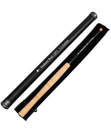 ANGLER DREAM 12/13FT Tenkara Rod Kit 30T Carbon Fiber Telescopic Fly Fishing Rod Combo with Furled Line Flies 12FT Rod - Buy Online on GoSupps.com