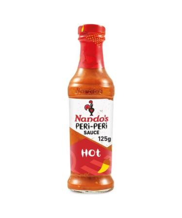 2 x Nando s Hot Peri Peri Sauce 6 x 125g