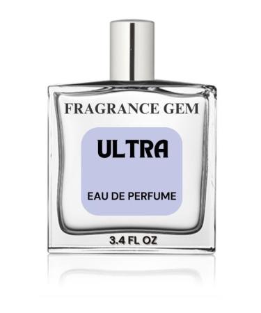 Fragrance Gem Ultra Perfume Spray for Men | Vanilla Warm Spicy Fruity | EDP Strong and Long Lasting Perfume 3.4 FL OZ