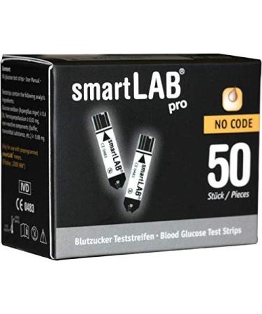 smartLAB Genie Blood Glucose Meter Bundle | 100 Test Strips & 100 Lancets | Large Display & Easy Read - Buy Online on GoSupps.com