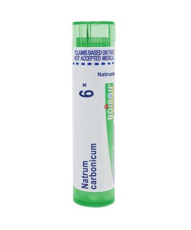 Boiron Natrum Carbonicum 6X Md 80 Pellets for Post Nasal drip or Headache Due to Sun Exposure