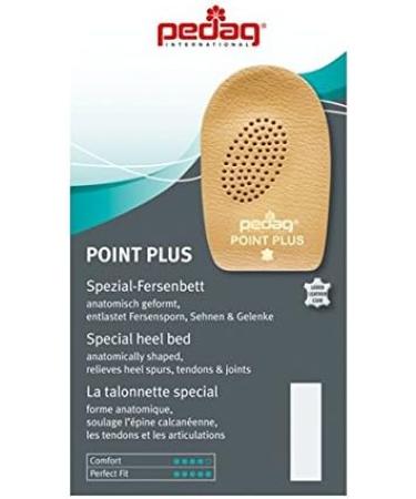 Pedag Point Plus Heel Bed for Painful Heel Spur Relief - Rema Insert Bag (41-43 EU Light Brown) - Buy Online on GoSupps.com
