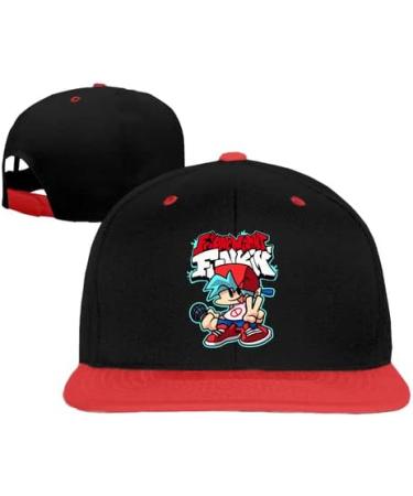 Friday Night Funkin Baseball Cap for Kids | Red Mesh Back Hat for Babies, Toddlers, and Youth - Buy Online on GoSupps.com