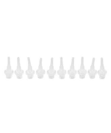 10pcs Ear Wash Disposable Tips Silicone Ear Washer Replacement Tubes Earwax Removal Tips