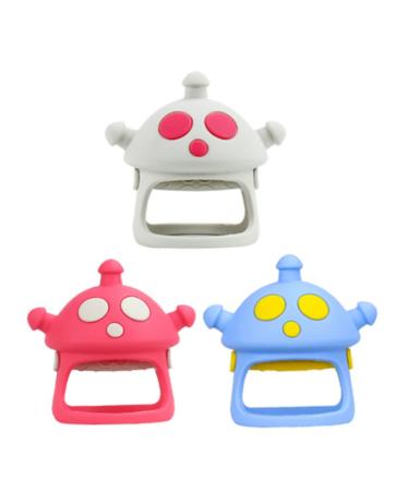 Buy Baby Teether Toys for 0-6 Months - Soft Glove Design for Teething Relief | Ideal Baby Shower Gifts - Buy Online on GoSupps.com