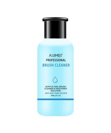 AIJIMEI Acrylic Nail Brush Cleaner - 2oz Liquid for Cleaning Acrylic Paint Brushes - Nails Artist Essential - Buy Online on GoSupps.com