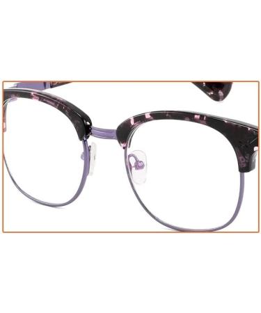 PARWANA Classic Round Reading Glasses - Retro Blue Light Blocking Eyewear for Men & Women Anti Eyestrain +100 C3 - Buy Online on GoSupps.com