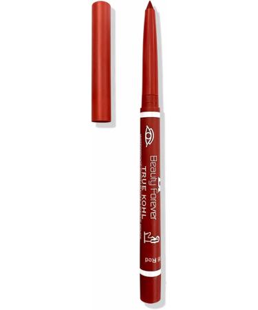Beauty Forever Twist Up Lip and Eye Pencil Lightweight Matte & Shimmer Finish Long Lasting Waterproof Smudge Proof Suitable for All Lips and Eye Shapes Available in 12 Shades 108 Red - Buy Online on GoSupps.com