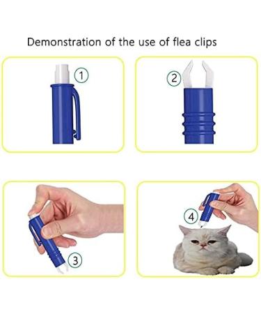 PKQtop Tick Remover Set for Dogs & Cats - 3 Pack Safe Tick Tweezers for Quick Removal | Ideal for Pets & People - Buy Online on GoSupps.com